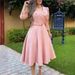 Women's Clothing Spring New Arrival Temperament Long Lapel Pleated Strap Belt Dress Jacket for Women_ecoleips.com