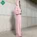 Women's Trendy Sportswear Set - Hooded Sweatshirt & Long Pants, Winter Casual Outfit, Fashionable & Comfortable Matching Loungewear_ecoleips.com