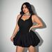 Women's Clothing Spring And Summer New Women's Sleeveless Dress High Waist Slimming Suspender Short Skirt_ecoleips.com