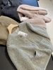 Japanese Style Fleece-Lined Cropped Jacket For Women - Soft & Warm Winter Outerwear With V-Neck & Drop Shoulder (S-XL, 5 Colors)_ecoleips.com