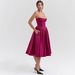 European American Women's Fashion Foreign Trade Sexy Strapless Summer Sweet And Spicy Style Hot Girl Dress, High-end_ecoleips.com