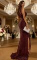 Elegant Backless Evening Dress For Women, Sexy Formal Gown With Mermaid Tail, Long Sleeveless Party Dress For Banquets And Special Occasions_ecoleips.com