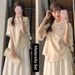 Maternity Summer New Chinese Style Fashion Cheongsam Elegant High-end Niche Gentle Two-piece Set_ecoleips.com