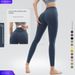 Women's Clothing Yoga Pants Fitness Beautiful Hip Tight Peach Hip Pants High Waist Naked Nine Points_ecoleips.com