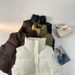 Women's Clothing Quilted Sleeveless Vest – Short Puffer Gilet With Stand Collar, Lightweight & Stylish For Layering_ecoleips.com