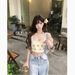 Sweet And Spicy Girl's Chic Camisole For Women, New Spring/Summer Style, Elegant Short Slim-Fit Sleeveless Top, Trendy_ecoleips.com