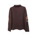 Maillard Windgerman Velvet Long-Sleeve Half-Neck Long-Sleeve Base Shirt 2026 Trendy Patchwork Design Appliqué T-Shirt Fo_ecoleips.com