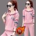 Plus Size Fleece-Lined Hoodie & Jogger Set – Oversized Casual Two-Piece Outfit For Women & Men (Black/Pink/Yellow/Light Grey, Sizes M-3XL)_ecoleips.com