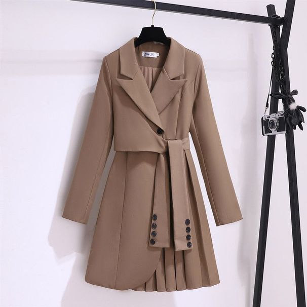 Women's Clothing Design Niche Waist Slim Dress_ecoleips.com