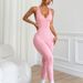 Bestselling Seamless Yoga Jumpsuit With Removable Breast Pads, Cross Strap Leopard Print, Available On Amazon._ecoleips.com