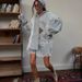 Women's Patchwork Design Two Piece Set Lace Collar Flared Sleeve Top And Shorts Striped Fashion Spring Autumn Style_ecoleips.com