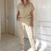 Spring Summer Sports Casual Two Piece Set T-Shirt And Pants Women's Clothing American Style_ecoleips.com
