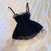 Sweet Girl Style Camisole Wholesale American Polka Dot Solid Color Lace Waist Cinching Dress Short Sleeve Women's Clothing Dress_ecoleips.com