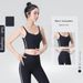 Women's Clothing Solid Color Yoga Suit Sports Underwear Beautiful Back Bra Breast Tucking Fitness Pants High Waist Abdomen Tucking Hip Lifting Autumn_ecoleips.com