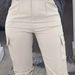 Women's Casual Long Jogger Pants Slim Fit Cargo Style With Pockets Relaxed Everyday Wear Comfortable Feshion_ecoleips.com