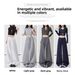 Women's Low-Waisted Loose Flow Casual Pants Spring/Summer 2026 Wide Leg Yoga Sports Sweatpants_ecoleips.com