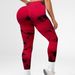 Women's Clothing Yoga Pants Skin Friendly Fit Anti Curling Running Floral Fitness Pants Tight Sports Yoga Pants_ecoleips.com