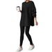 Women’s Ribbed Hoodie & Lounge Pants Set – Oversized Long-Sleeve Pullover With Elastic Waist (S-3XL, 10+ Colors, Casual Fall/Winter Outfit)_ecoleips.com