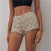 Aria Basics Aria Basics 2025 European American Cross-border New Product: Apricot Sequin Shorts, Pure And Alluring Style, Sexy, Slim-fitting,_ecoleips.com