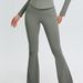 Women's Clothing New High Waist Flared Pants For Women V Curve Tummy Control Flared Pants Outdoor Leisure Sports Wide Leg Pants Fitness Trousers_ecoleips.com
