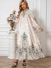 Middle East Cross-Border Muslim Long Robe Leopard Print Beaded Rhinestone Arabic Dress For Women, Stylish And Elegant Clothing_ecoleips.com