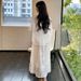 Autumn New Korean Style With Camisole And Cardigan Thin Jacket 2-Piece Set Maternity Dress_ecoleips.com