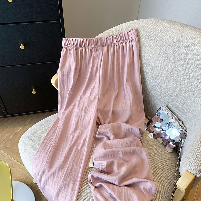 Women's Ice Silk Anti-Mosquito Pants - 2025 New Cool & Breathable Loose Casual Sports Leggings_ecoleips.com