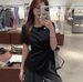 Summer 2026 Cotton Slim Looking Belly Covering Waist-Tight T-Shirt Women's Design Irregular Knotted Short-Sleeved Top_ecoleips.com