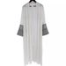 Embroidered Abaya Cardigan Robe Muslim Arabic Clothing Dress_ecoleips.com