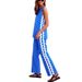 2025 European And American Summer New Sleeveless Top Straight Pocket Pants Casual Suit Female_ecoleips.com