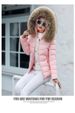 Women's Winter Puffer Jacket With Faux Fur Hood – Short Quilted Coat ( Thick Warm, Plus Size Friendly)_ecoleips.com
