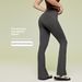Shishi Mengke New Wide Leg Flared Trousers, High Waisted, Hip Lifting, Fitness, Casual, Fashionable, Versatile, Elastic Yoga Pants For Women_ecoleips.com