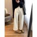 Retro Blue Straight-leg Women's Jeans, New Spring-summer Style, Slimming And Flattering For Plus-size Women, Loose_ecoleips.com