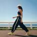 Aria Basics Foreign Trade European And American Cross-border Casual Loose Striped Outdoor Sports Y2K Elastic Drawstring Wide-leg_ecoleips.com