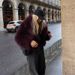 Luxury Faux Fur Coat – Plush Short Jacket With Shawl Collar (XS-L) | Winter Lazy Chic & Office-Ready_ecoleips.com