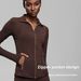 Women's Clothing Yoga Wear Slim Fit Nude Feel Stand Collar Jacket Coat Women's Sportswear_ecoleips.com