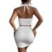 Summer Sleeveless Bodysuit With A Fitted Neckline And A Stylish, Elegant Women's Vest_ecoleips.com