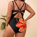 Tropical Print Bikini Set – Sexy High-Cut Swimwear For Women (0xl-5xl, Floral, Upf50+) Skin Whisperer_ecoleips.com