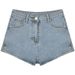 European And American Style Girl Jeans For Women, Summer Thin Hot Pants, A-line Shorts, High-waisted, Slimming, With_ecoleips.com