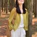 French-style Cotton-linen Shirt Jacket, Summer Sun Protection High-end Linen Shirt, Unique And Chic Top For Petite_ecoleips.com