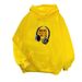 White Hooded Sweatshirt For Women, American Hip Hop Style, Trendy Brand Jacket, Spring And Autumn Fleece Lined, Couple's_ecoleips.com