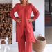 Women's Fashion Zigong Ni Clothing Set European American Style Exclusive Top And Pants Combo New Arrival_ecoleips.com