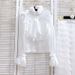 Women's Clothing Ruffled Chiffon Shirt Spring New Design Shirt Mesh Layered Overlapping Cake Skirt_ecoleips.com
