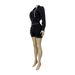 Women's European American Style Washed Fleece Lined Hooded Top And Distressed Shorts Two Piece Set Zip up Sports Clothing_ecoleips.com