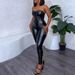 Women's Clothing Sexy Strap Tight Tube Top High Waist Tight Pants Suit_ecoleips.com