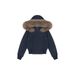 girl Girl Girl Large Fur Collar Hooded For Women Winter New Thickened Warm White Duck Short Down Jacket_ecoleips.com