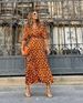 2025 Autumn Elegant Women's Printed Long Sleeve Fashion Casual Set With Skirt_ecoleips.com