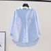 Women's Clothing Spring And Autumn Thin Casual Cardigan Simple Loose Fashion Sunscreen Thin Jacket For Women_ecoleips.com