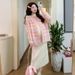Autumn Winter New Korean Fashion Sweater Two-Piece Set Maternity Dress_ecoleips.com