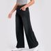 K High Waisted Yoga Jeans For Women, High Stretch And Slimming, Loose Pockets, Wide Leg Casual Pants_ecoleips.com